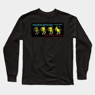 Zub! - ZX Spectrum 8-Bit Legend Long Sleeve T-Shirt